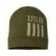 CAP AMERICA RK12 USA-Made Patriotic Cuffed Beanie