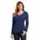 Port & Company LPC450VLS Ladies Long Sleeve Fan Favorite V-Neck Tee