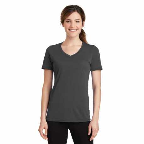 Port & Company LPC381V Ladies Performance Blend V-Neck Tee