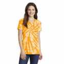 Port & Company LPC147V Ladies Tie-Dye V-Neck Tee