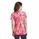 Port & Company LPC147V Ladies Tie-Dye V-Neck Tee