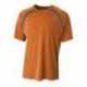 A4 N3001 Men's Spartan Short Sleeve Color Block Crew Neck T-Shirt