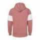 MV Sport 22709 Classic Fleece Colorblocked Hooded Sweatshirt