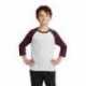 Port & Company PC55YRS Youth Core Blend 3/4-Sleeve Raglan Tee