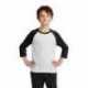 Port & Company PC55YRS Youth Core Blend 3/4-Sleeve Raglan Tee