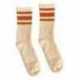 SOCCO SC100 USA-Made Striped Crew Socks