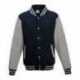 Just Hoods By AWDis JHA043 Men's Heavyweight Letterman Jacket