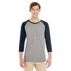 Jerzees 601RR Adult TRI-BLEND Baseball Raglan