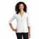 Port Authority LK750 Ladies UV Choice Pique Henley