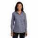 Port Authority LW644 Ladies Broadcloth Gingham Easy Care Shirt