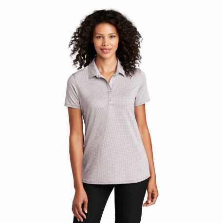 Port Authority LK646 Ladies Gingham Polo