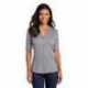 Port Authority LK583 Ladies Stretch Heather Open Neck Top