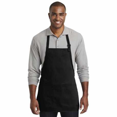 Port Authority A601 Medium-Length Two-Pocket Bib Apron