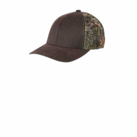 Port Authority C891 Pigment Print Camouflage Mesh Back Cap