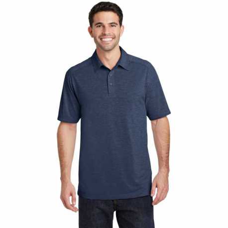 Port Authority K574 Digi Heather Performance Polo