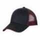 Port Authority C818 Double Mesh Snapback Sandwich Bill Cap