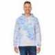 J America 8861JA Adult Tie-Dye Pullover Hooded Sweatshirt