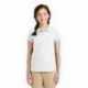 Port Authority YG503 Girls Silk Touch Peter Pan Collar Polo