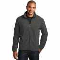 Port Authority F235 Heather Microfleece Full-Zip Jacket