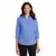 Port Authority L665 Ladies 3/4-Sleeve SuperPro Twill Shirt