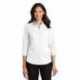 Port Authority L665 Ladies 3/4-Sleeve SuperPro Twill Shirt