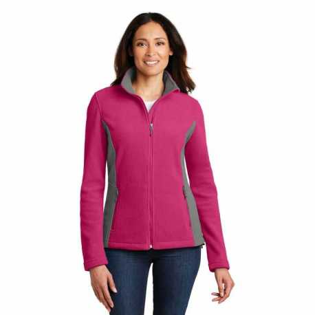 Port Authority L216 Ladies Colorblock Value Fleece Jacket