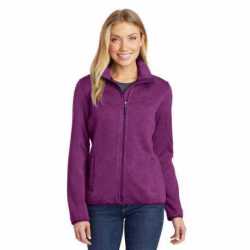 Port Authority L232 Ladies Sweater Fleece Jacket