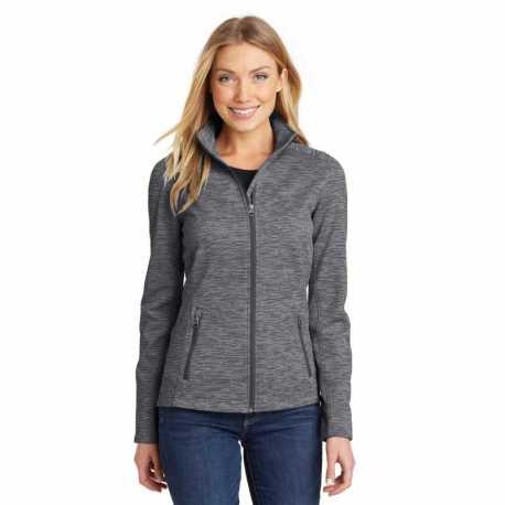 Port Authority L231 Ladies Digi Stripe Fleece Jacket