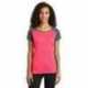 Sport-Tek LST362 Ladies Heather-On-Heather Contender Scoop Neck Tee