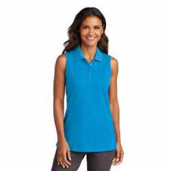 Port Authority LK110SV Ladies Dry Zone UV Micro-Mesh Sleeveless Polo