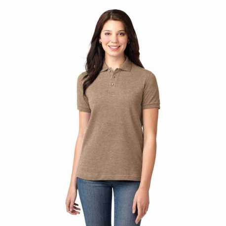 Port Authority L420 Ladies Heavyweight Cotton Pique Polo