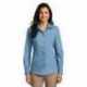 Port Authority LW100 Ladies Long Sleeve Carefree Poplin Shirt