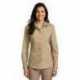 Port Authority LW100 Ladies Long Sleeve Carefree Poplin Shirt