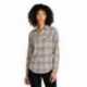 Port Authority LW672 Ladies Long Sleeve Ombre Plaid Shirt