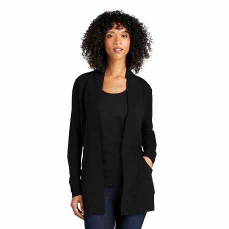 Port Authority LK825 Ladies Microterry Cardigan