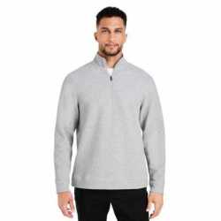 North End NE725 Men's Spirit Textured Quarter-Zip