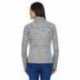North End 78697 Ladies Flux Melange Bonded Fleece Jacket