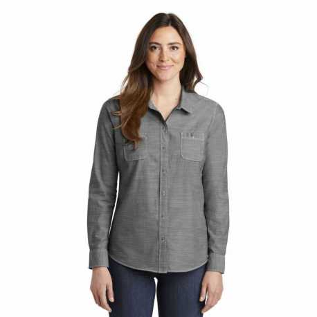 Port Authority LW380 Ladies Slub Chambray Shirt