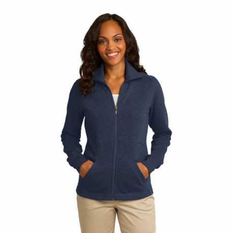 Port Authority L293 Ladies Slub Fleece Full-Zip Jacket