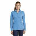 Sport-Tek LST407 Ladies PosiCharge Tri-Blend Wicking 1/4-Zip Pullover