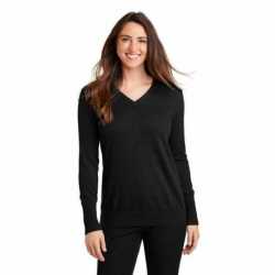 Port Authority LSW285 Ladies V-Neck Sweater