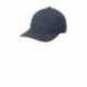 Port Authority C963 Leather Strap Cap