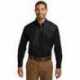 Port Authority W100 Long Sleeve Carefree Poplin Shirt