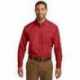 Port Authority W100 Long Sleeve Carefree Poplin Shirt