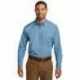 Port Authority W100 Long Sleeve Carefree Poplin Shirt