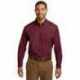 Port Authority W100 Long Sleeve Carefree Poplin Shirt