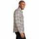 Port Authority W672 Long Sleeve Ombre Plaid Shirt