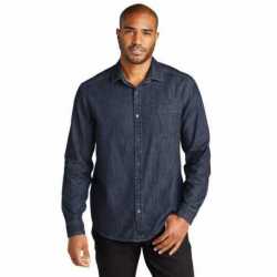 Port Authority W676 Long Sleeve Perfect Denim Shirt