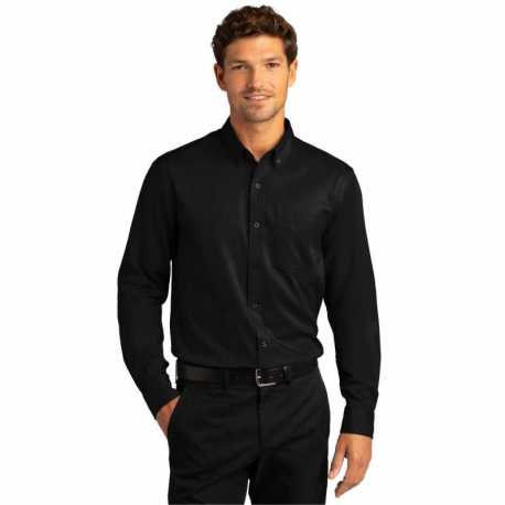 Port Authority W808 Long Sleeve SuperPro React Twill Shirt