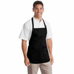 Port Authority A510 Medium-Length Apron with Pouch Pockets